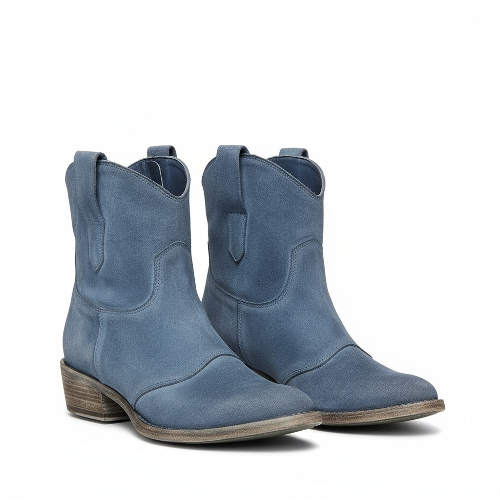 Henny™ | Retro Cowboy Ankle Boots