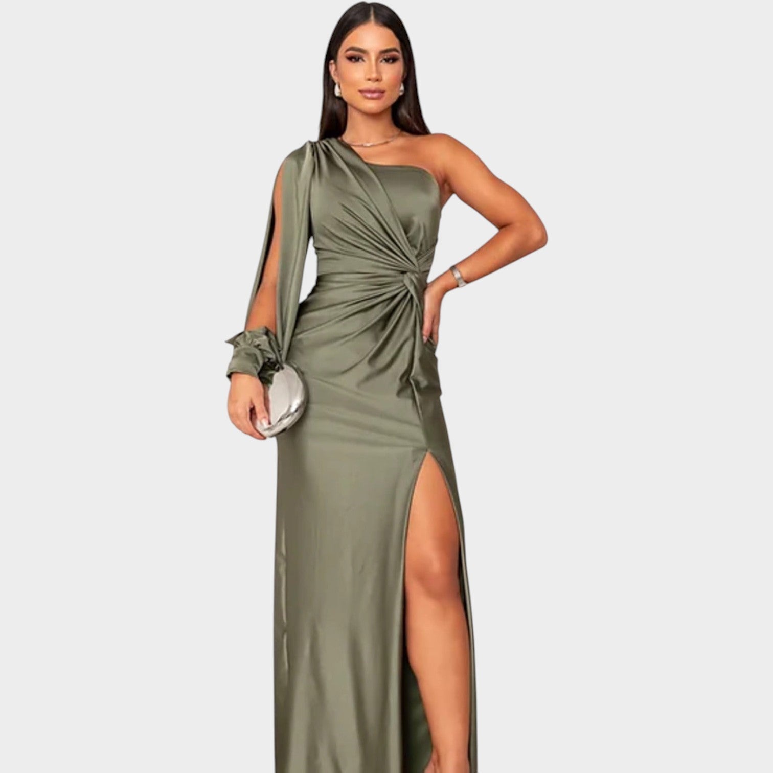 One Shoulder Formal Maxi Dress