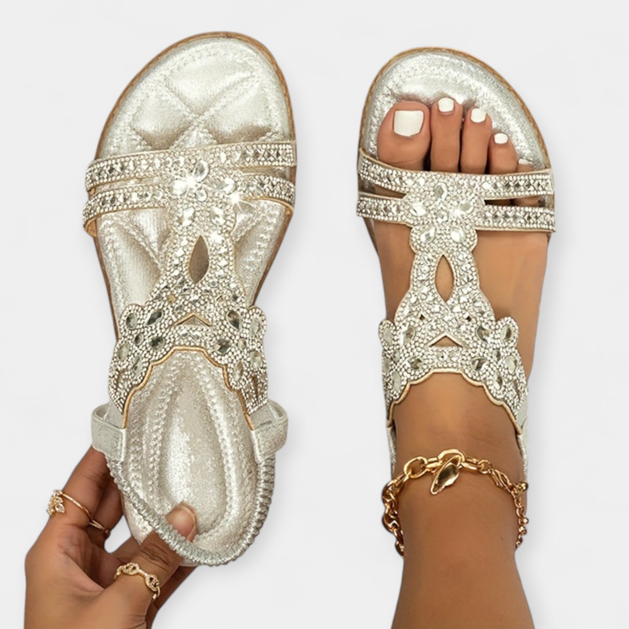 Comfort Turquoise Sandals