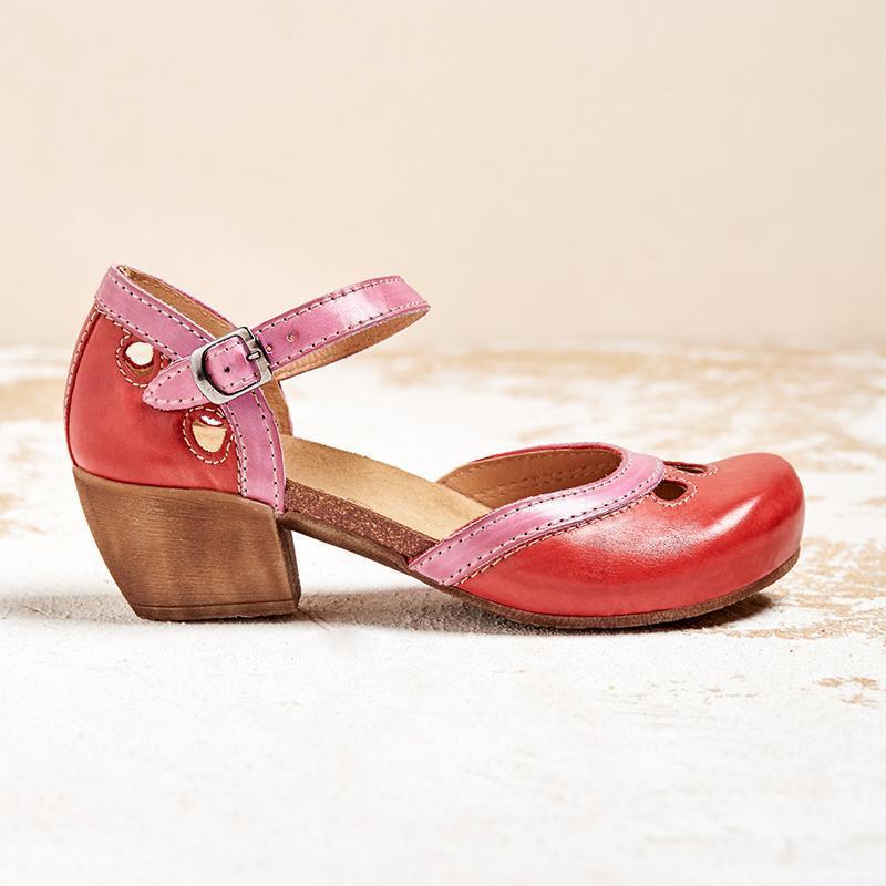 Charlotte | Women's Low Heel Orthopedic Flat Sandals