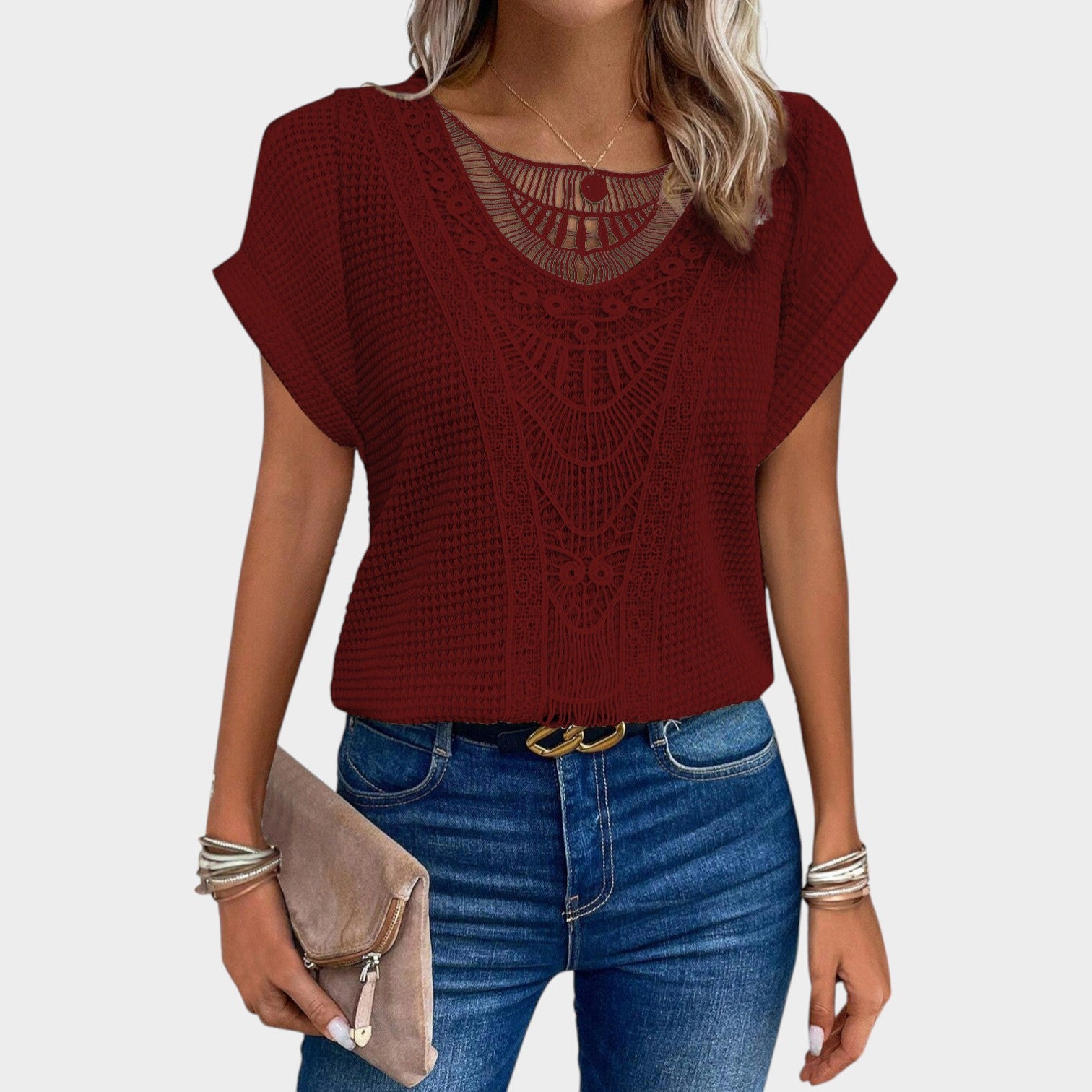 Cotton Lace Top