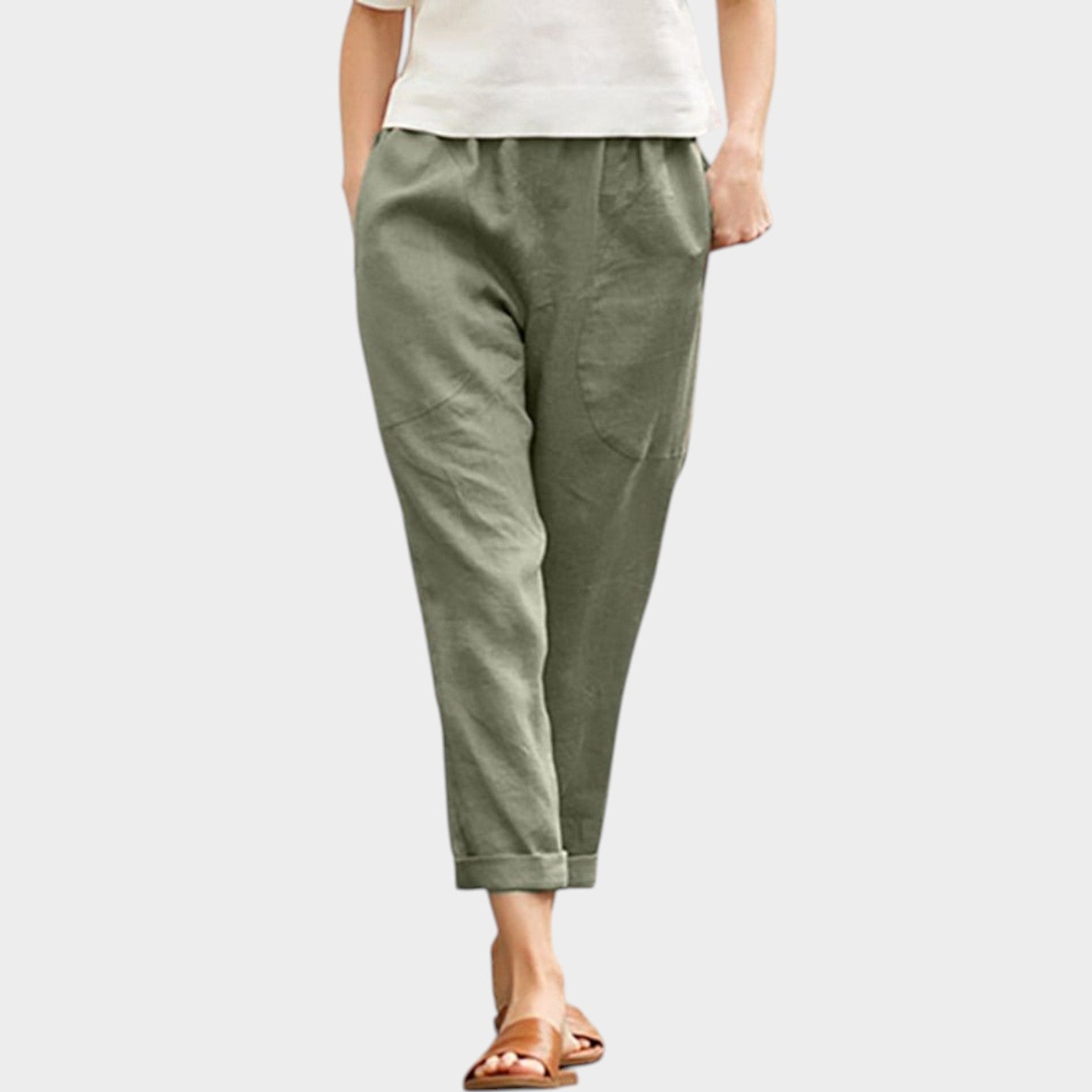 Everyday Casual Linen Pants