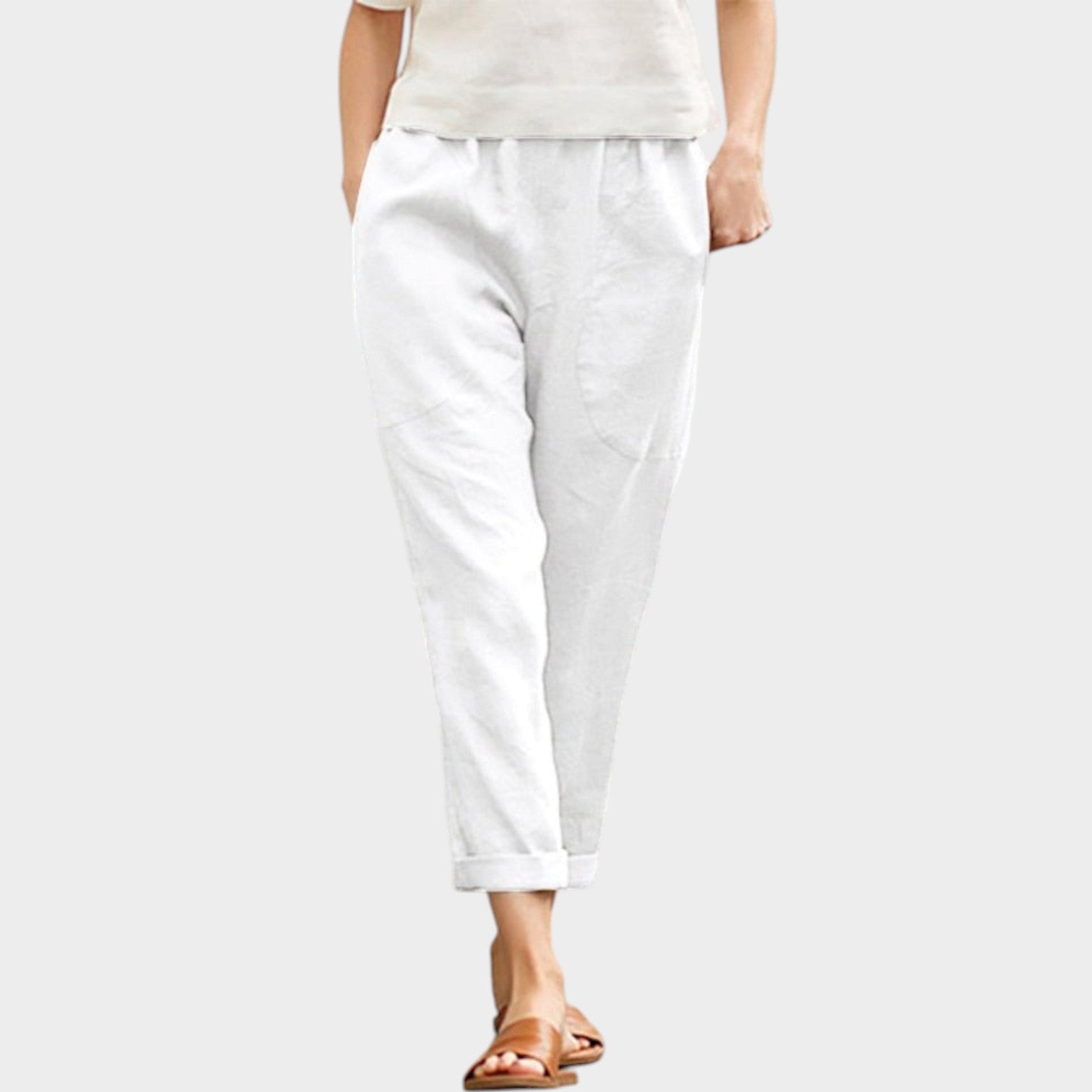 Everyday Casual Linen Pants