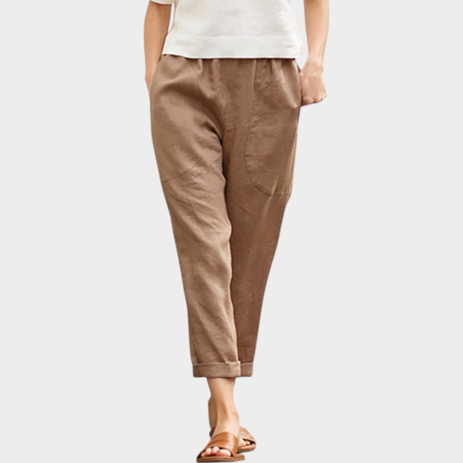 Everyday Casual Linen Pants
