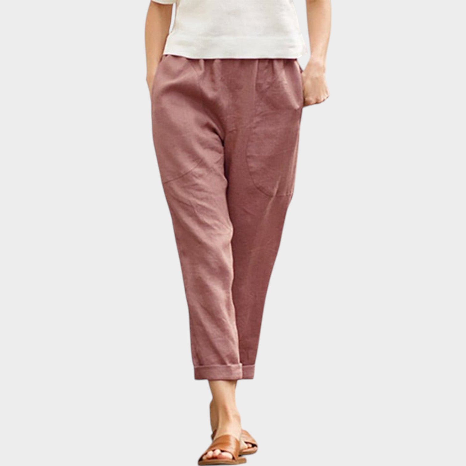 Everyday Casual Linen Pants