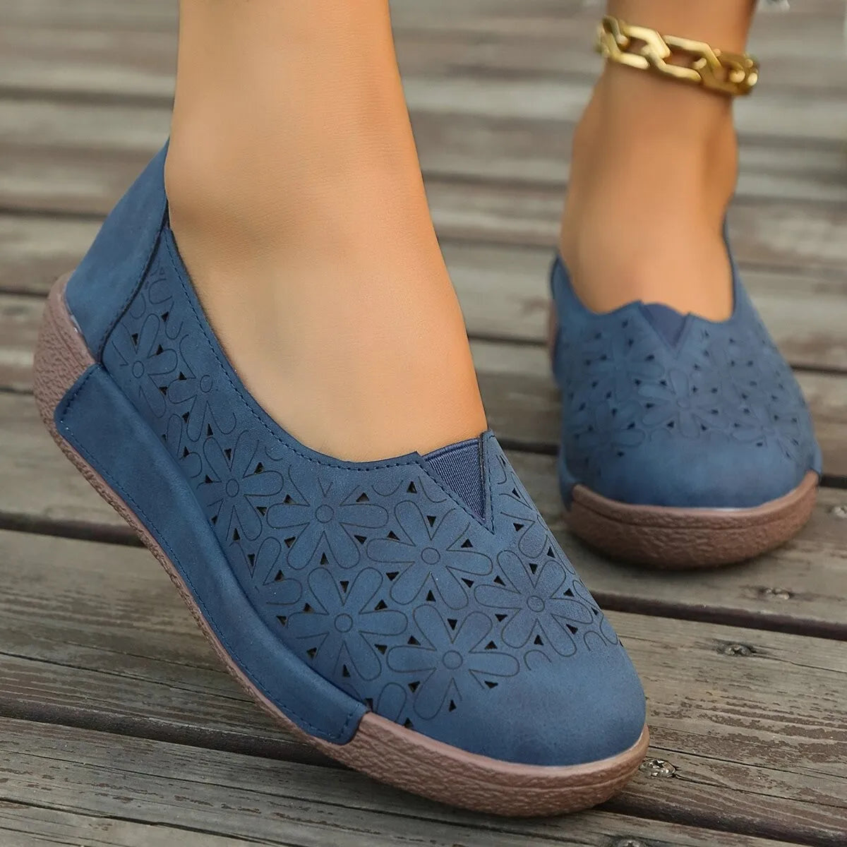 Delphine | Women's Slip-On Platform Loafers