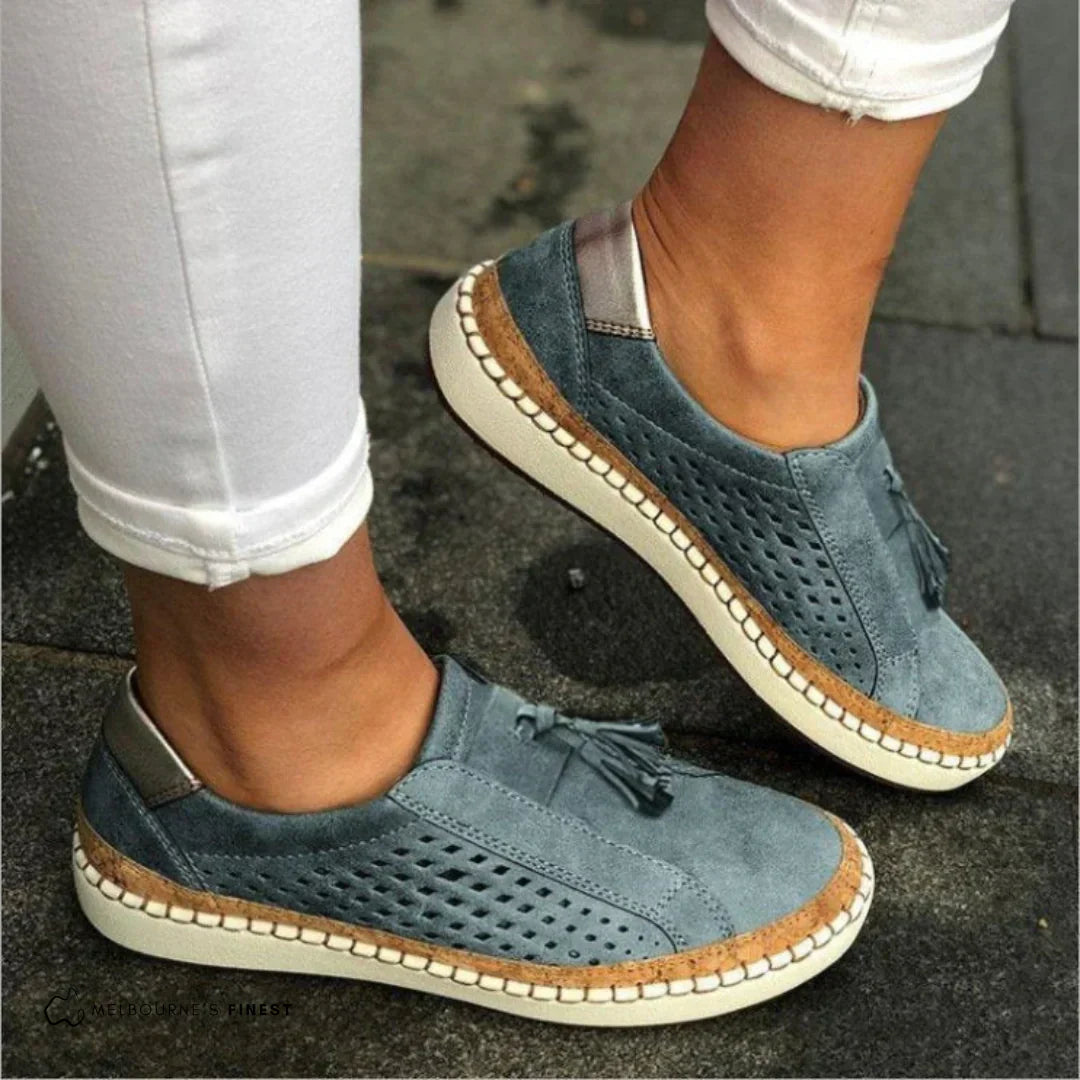 Cassandra | Women's Comfortable Orthopedic Slip-On Walking Sneakers