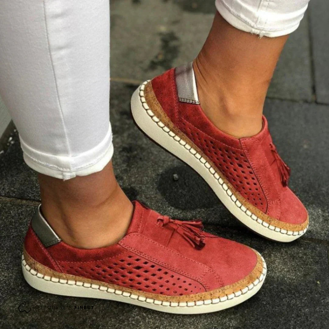 Cassandra | Women's Comfortable Orthopedic Slip-On Walking Sneakers