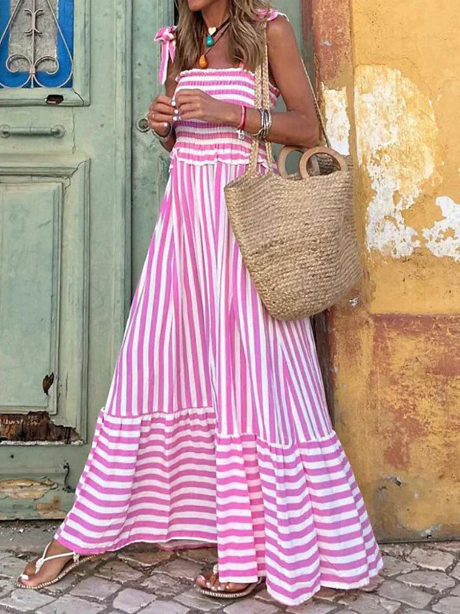 Emilia™ | Chic Striped Summer Dress