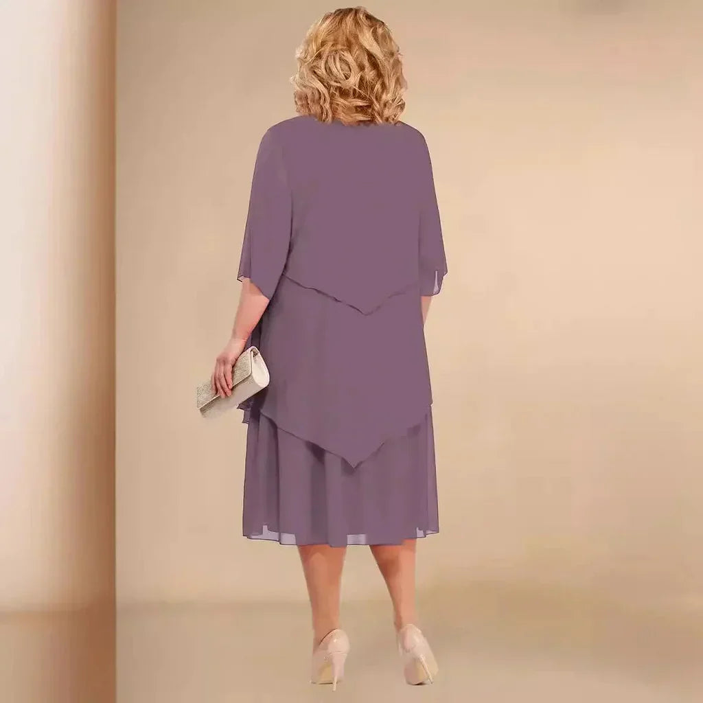 Ellen™ | Sophisticated Chiffon Gown