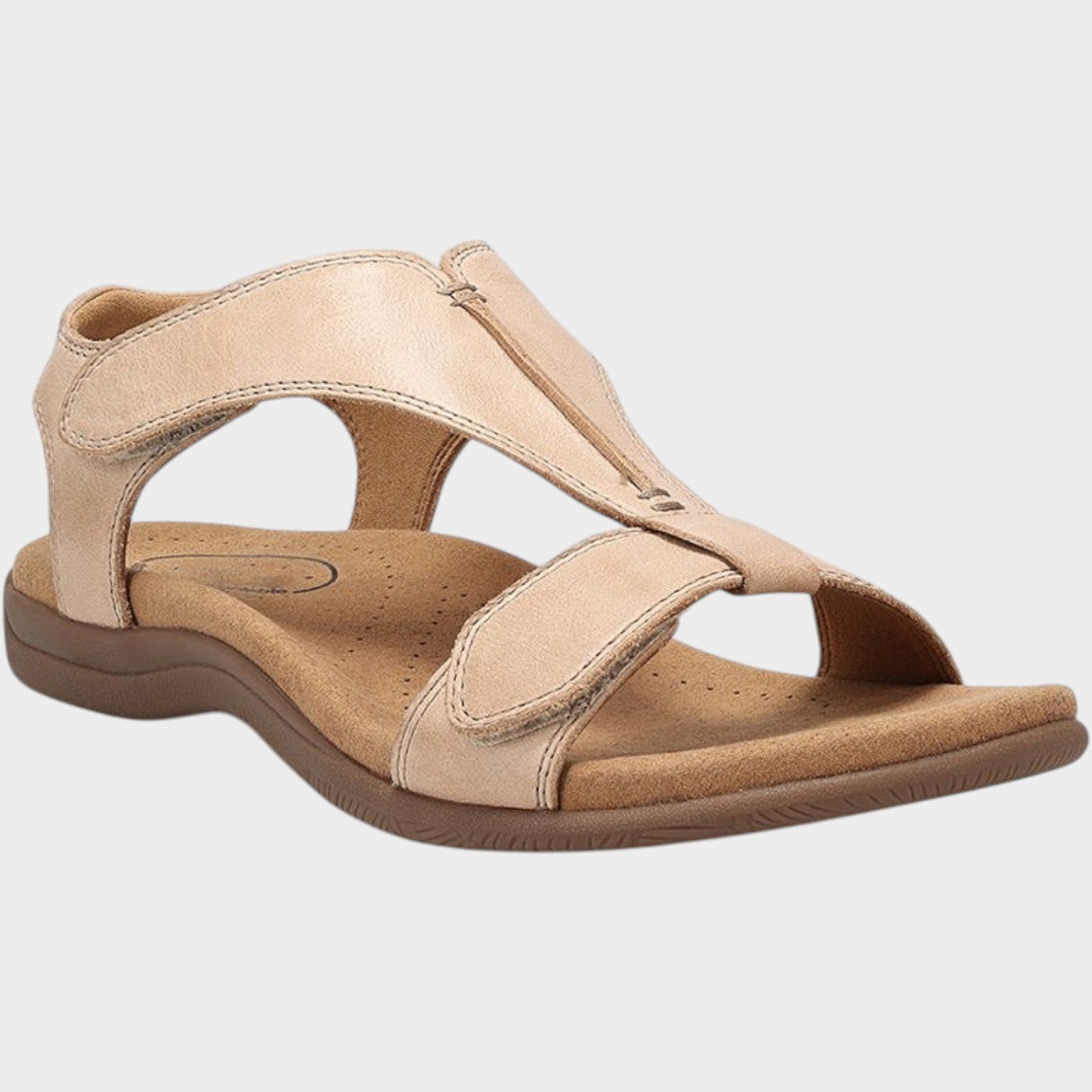 Adjustable Leather Walking Sandals