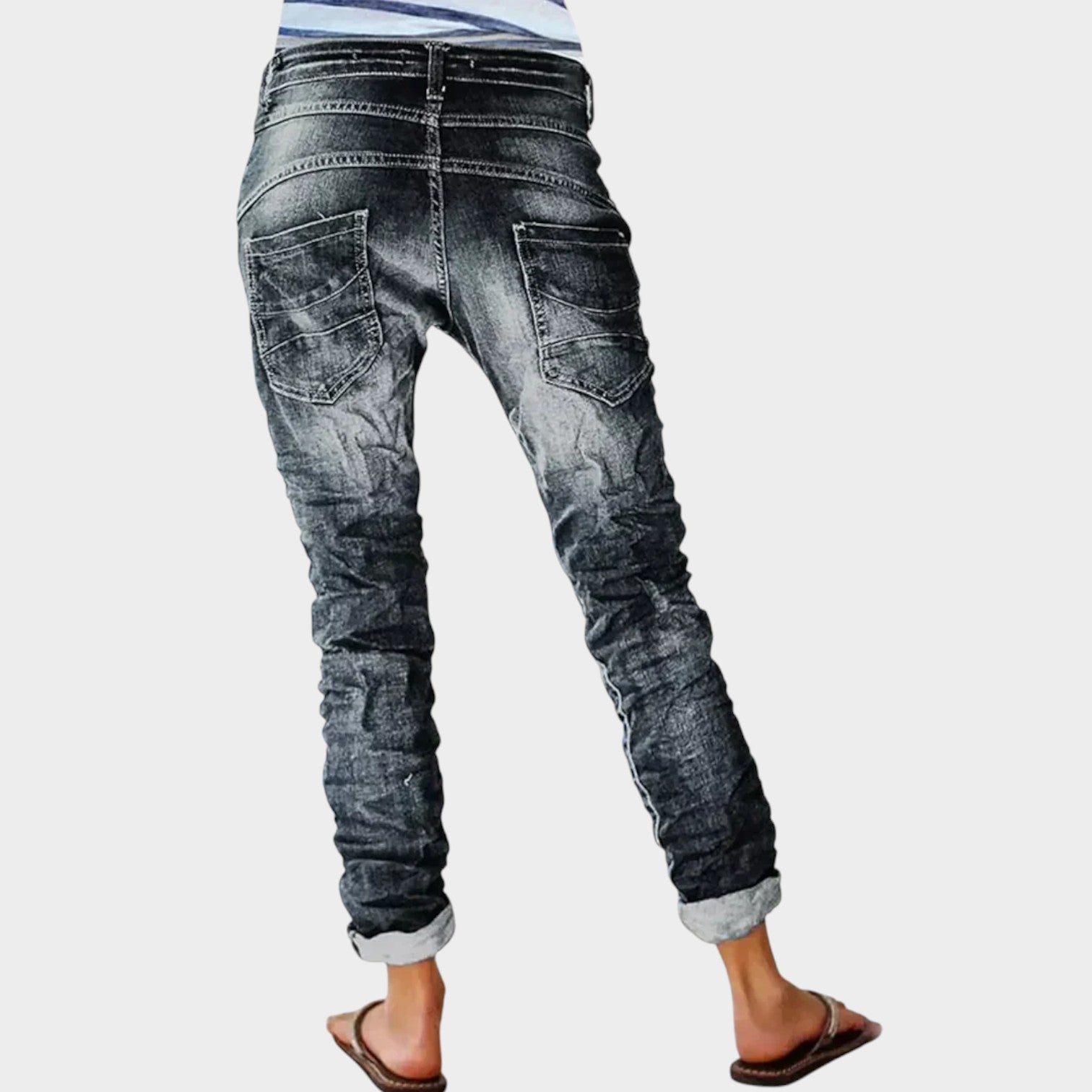 Stretch Slim Fit Denim Pants