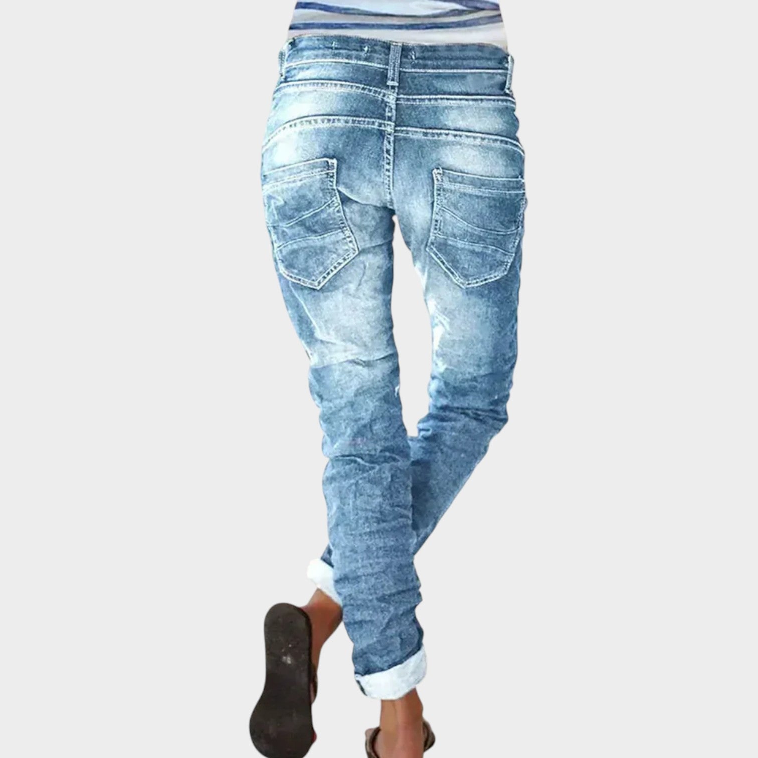 Stretch Slim Fit Denim Pants