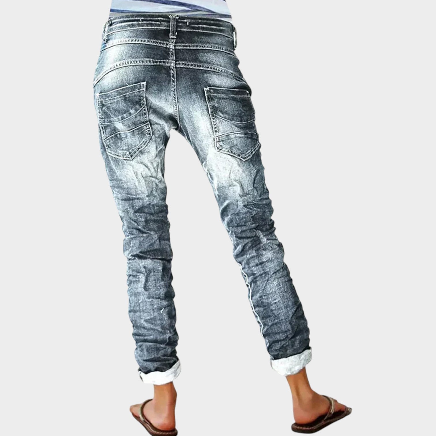 Stretch Slim Fit Denim Pants