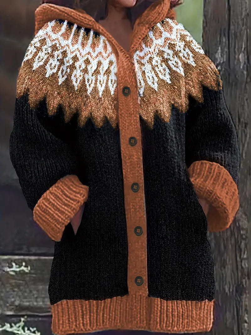 Adeline™ | Relaxed Fit Hooded Cardigan