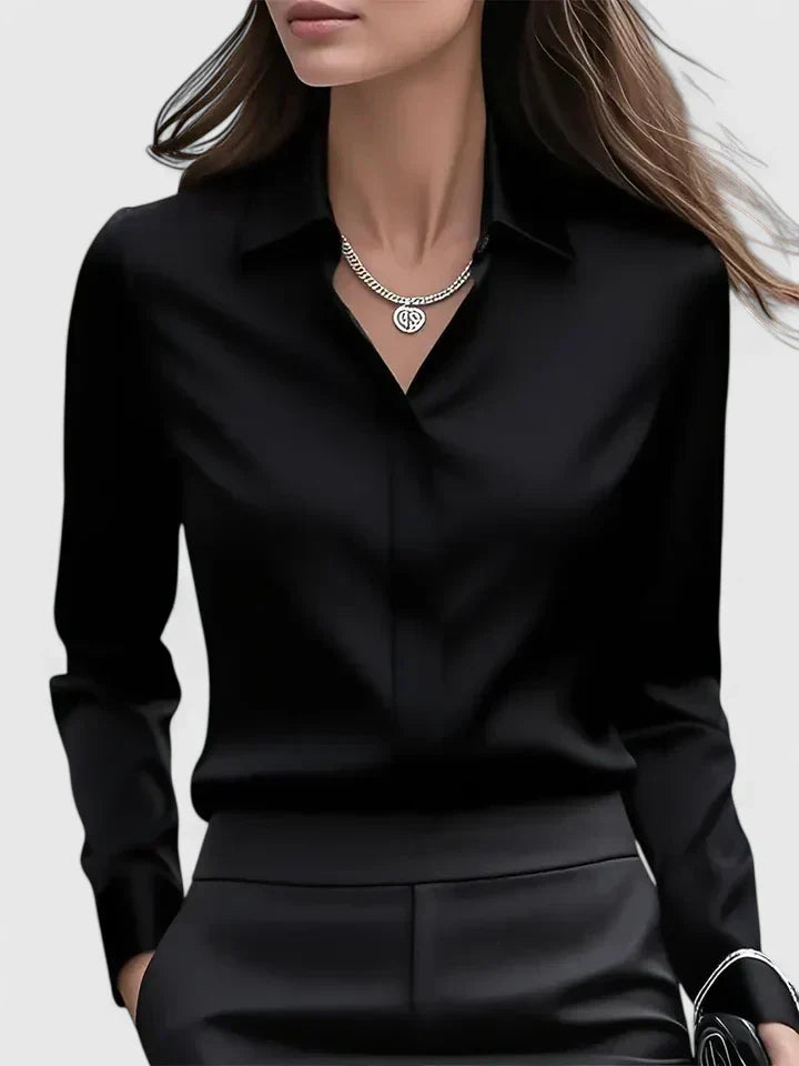 Felicity | Women's Classic Collared Button-Up Shirt