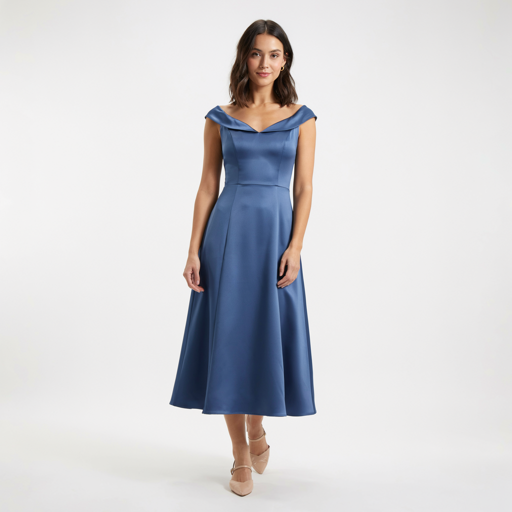 Women's Off-Shoulder Midi Dress