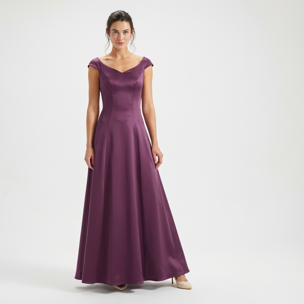 Women's Off-Shoulder Maxi Dress