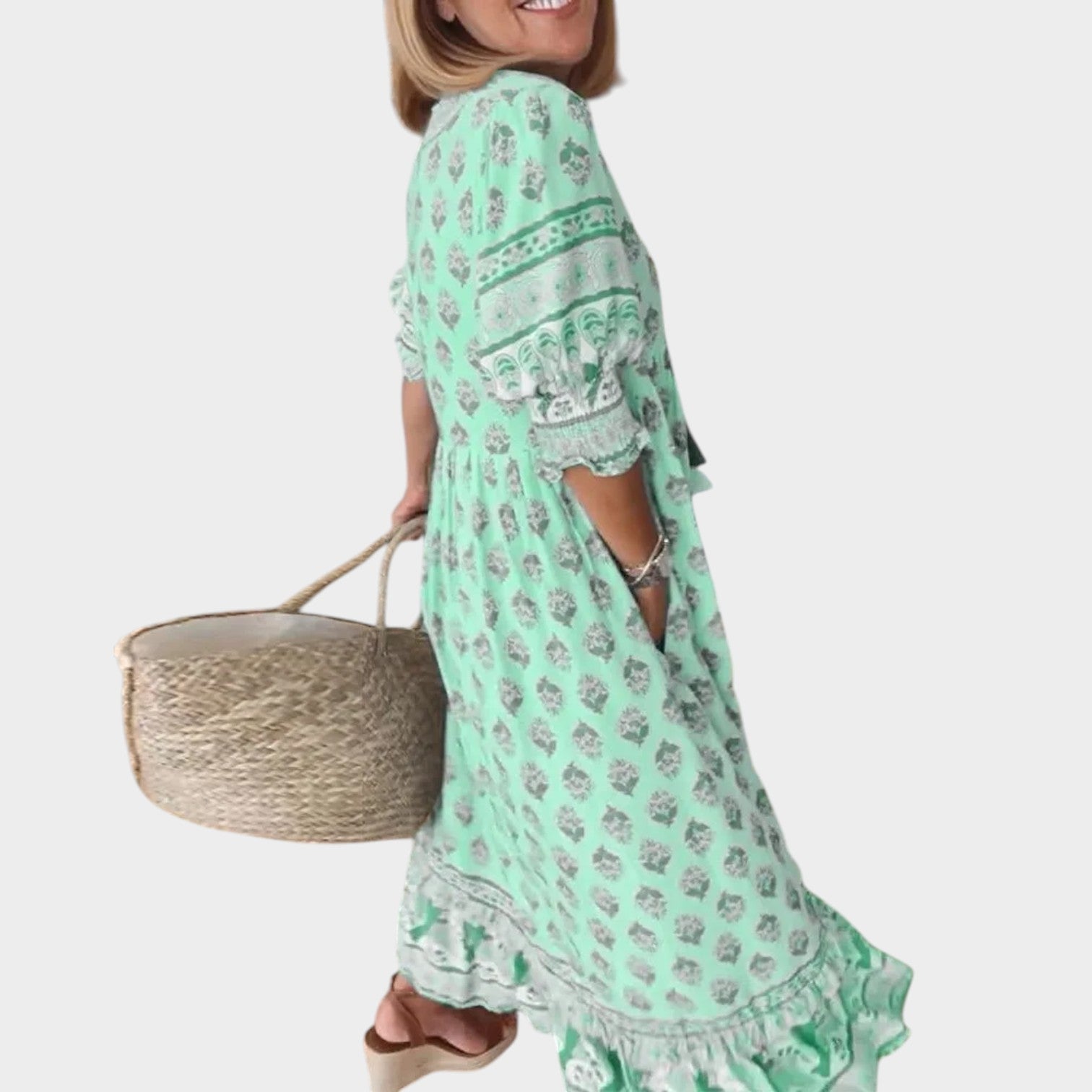 Floral Boho Maxi Dress