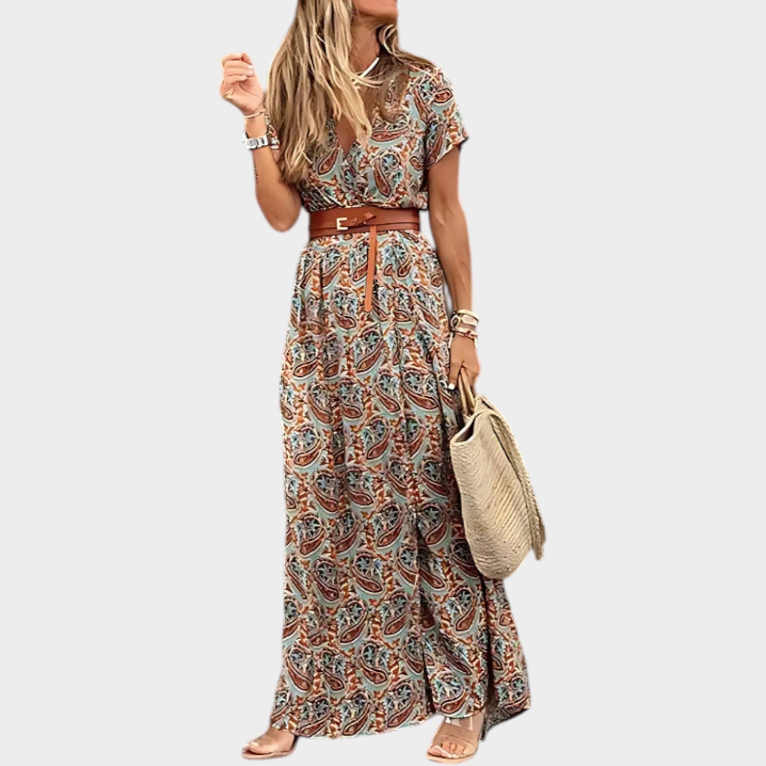 Boho Maxi Summer Dress
