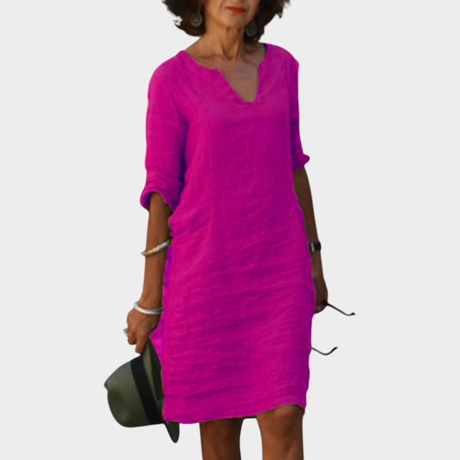 Summer Mini Shirt Dress
