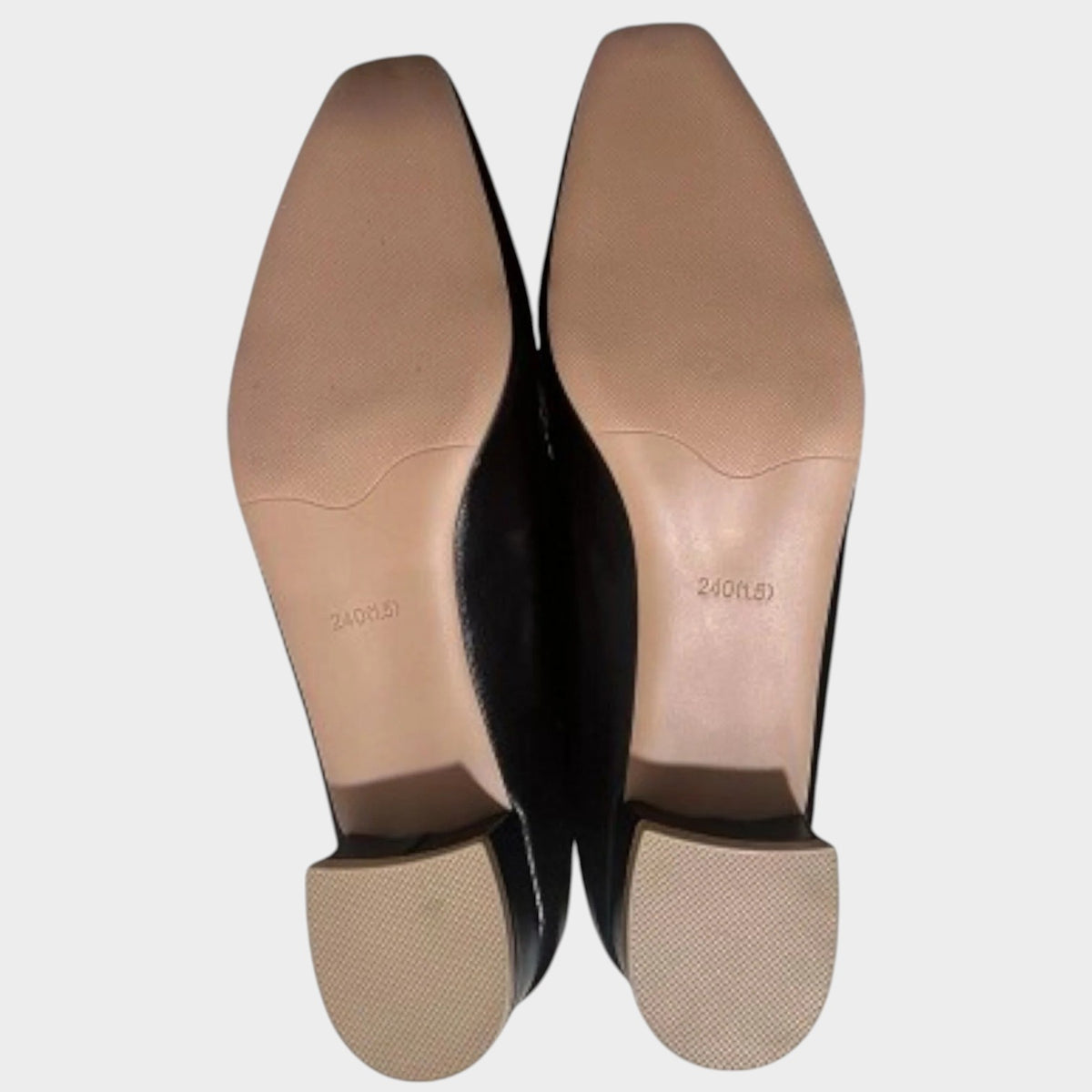 Women’s Heeled Loafers Leather Orthopedic Non-Slip