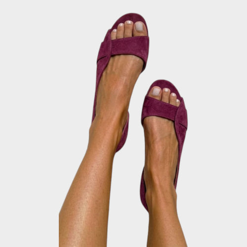 Women’s Slingback Sandals Open Toe Wide Strap Low Heel