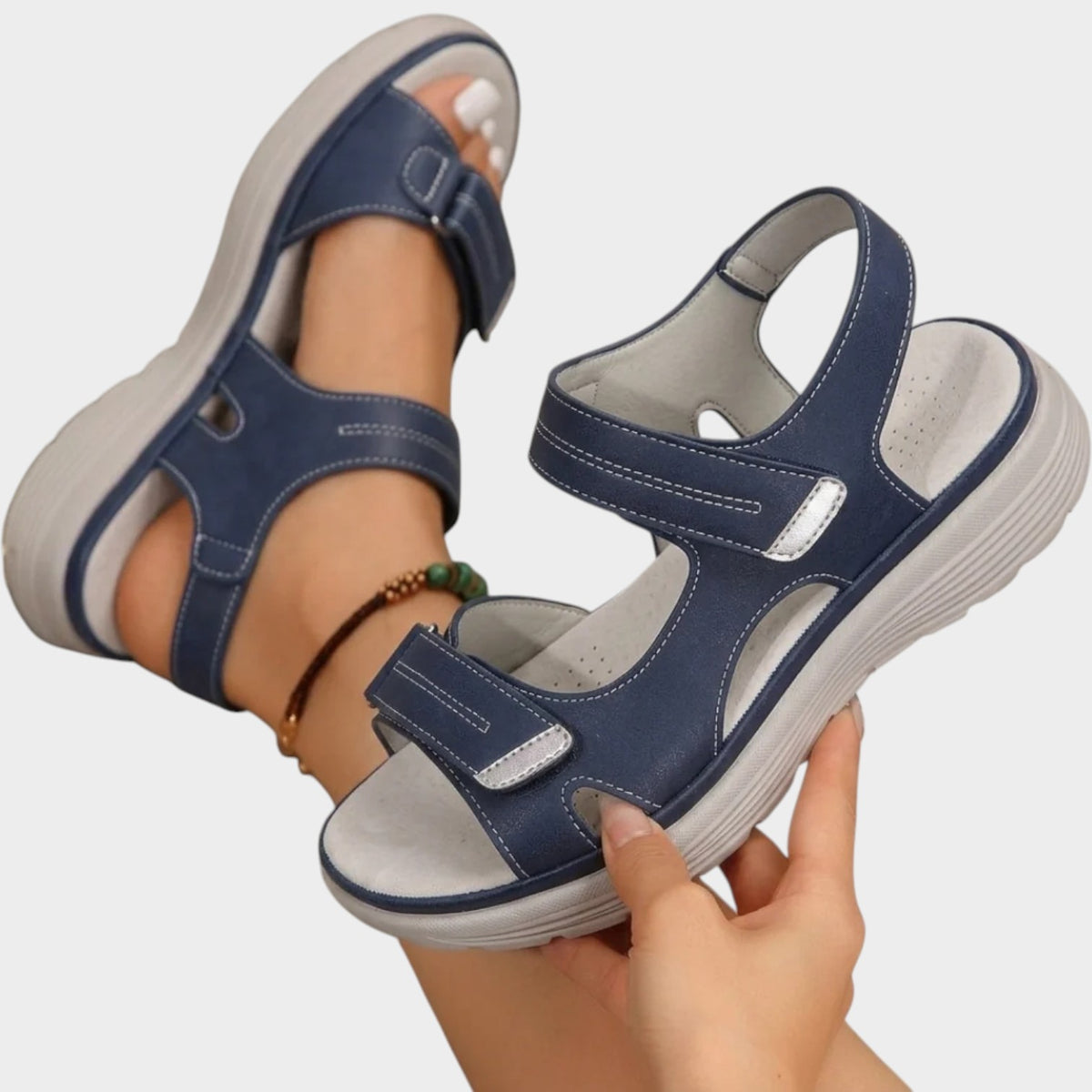 Women’s Sandals Adjustable Straps Open Toe Cushioned Sole