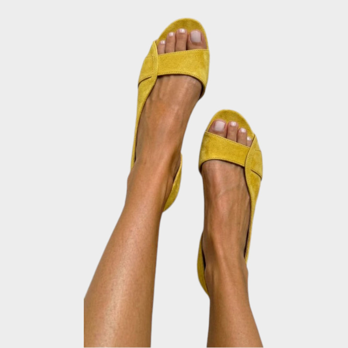 Women’s Slingback Sandals Open Toe Wide Strap Low Heel