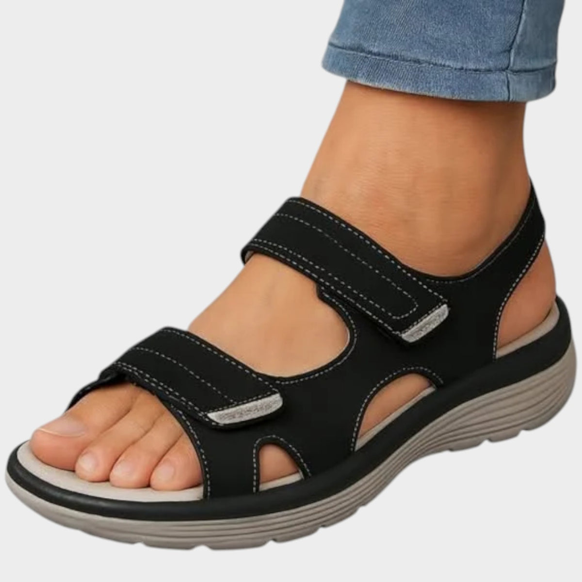 Women’s Sandals Adjustable Straps Open Toe Cushioned Sole