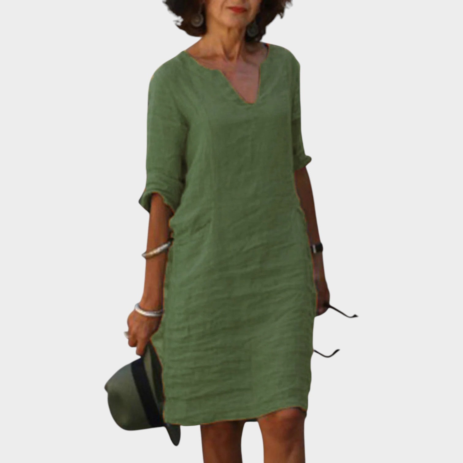 Summer Mini Shirt Dress