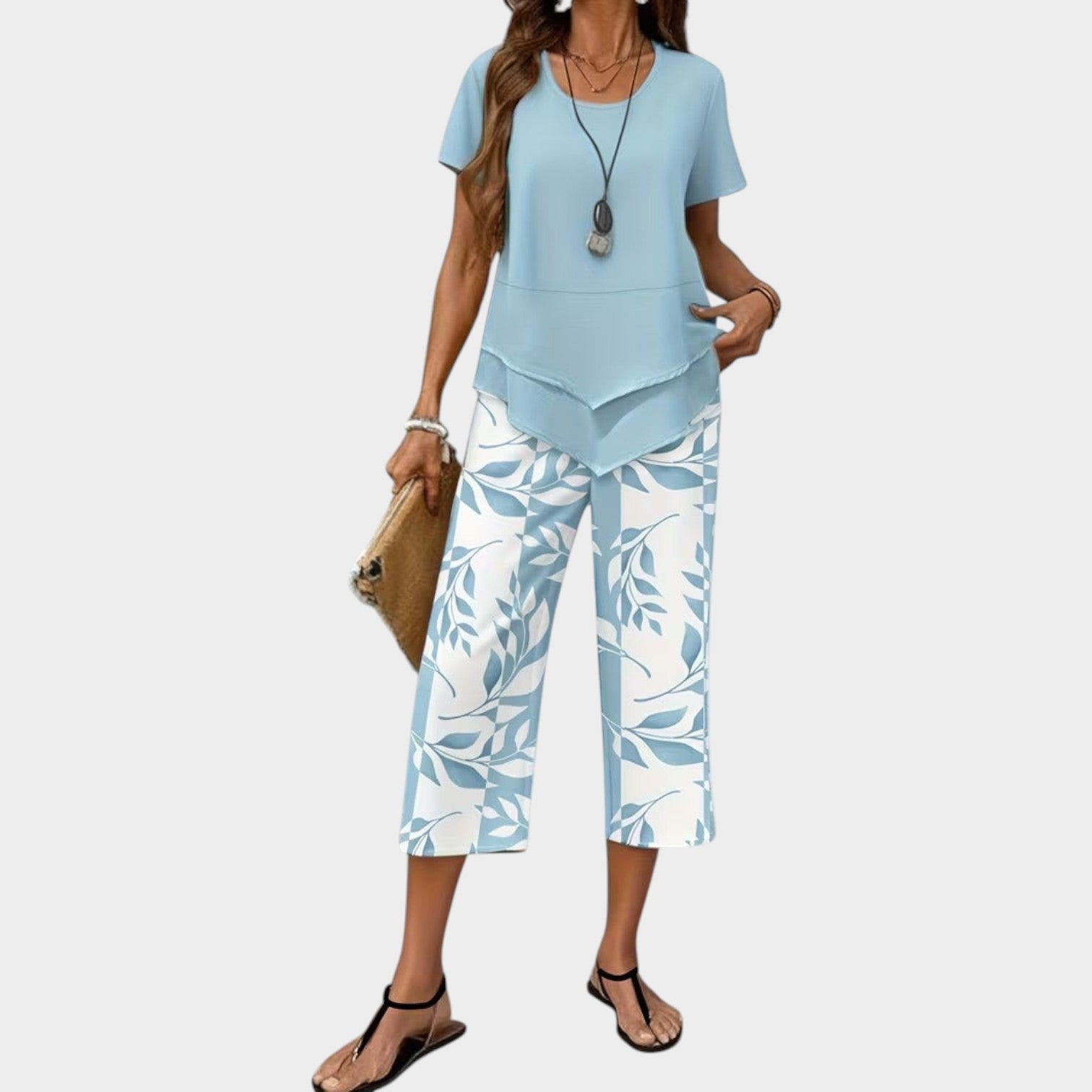 Casual Printed Matching Set