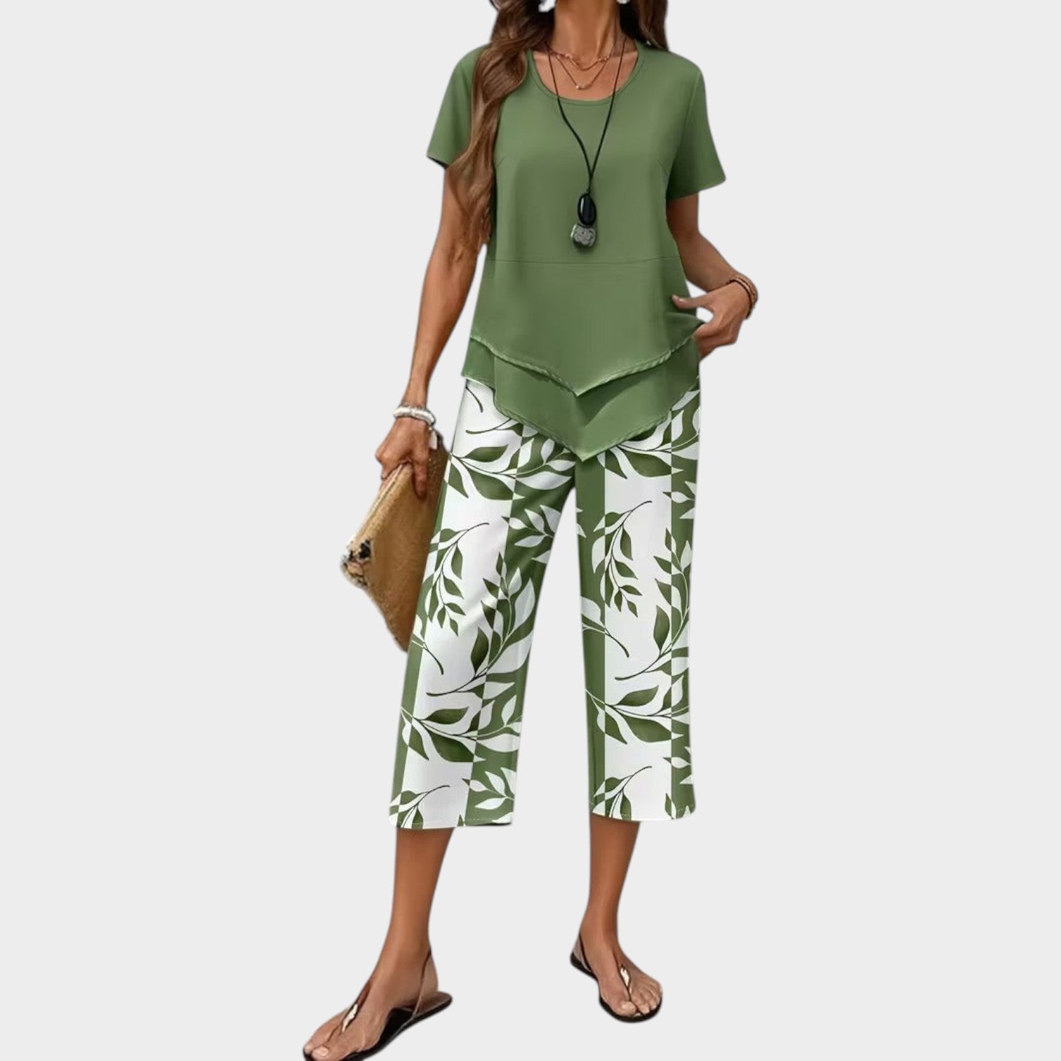 Casual Printed Matching Set