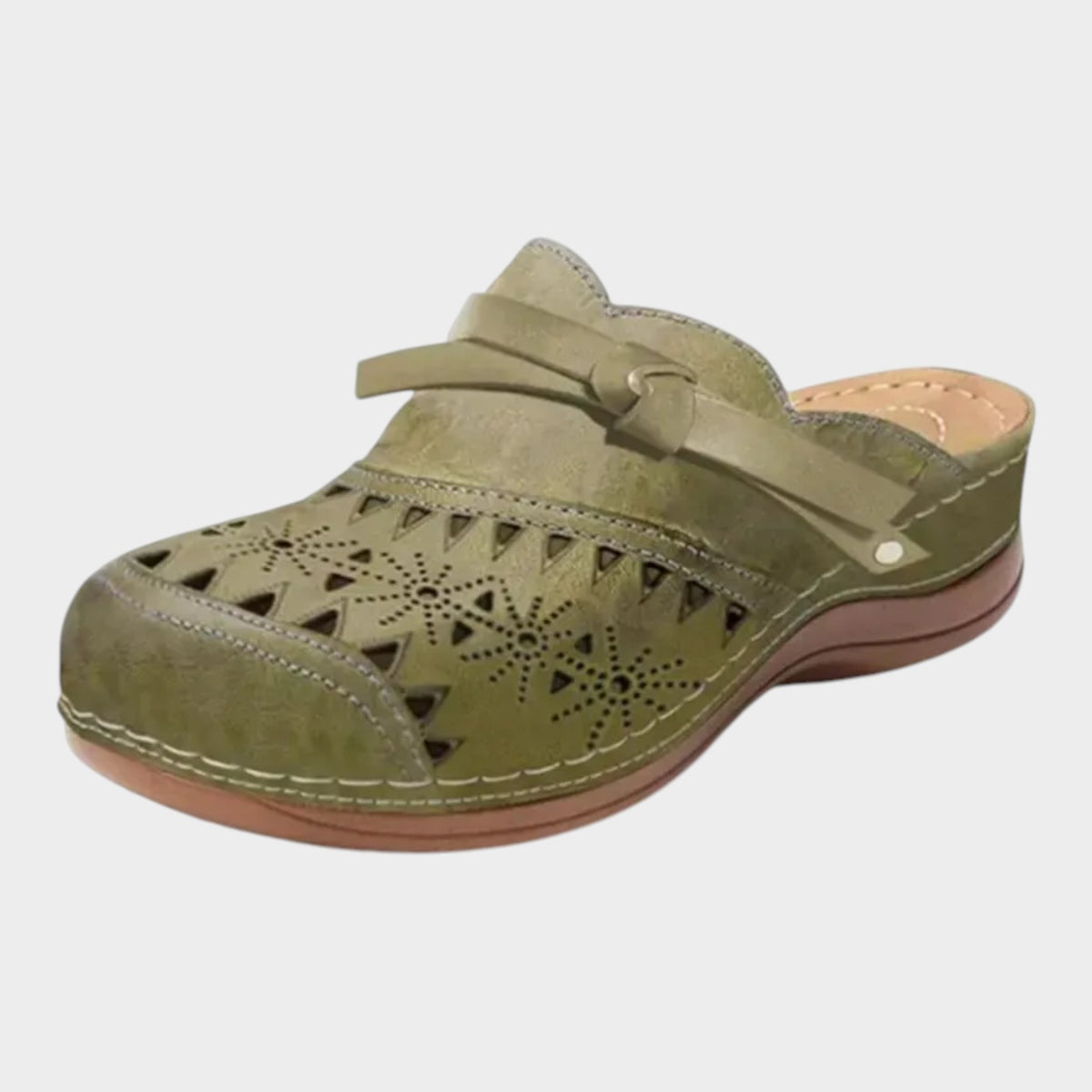 Women’s Clogs Orthopedic Insole Memory Foam Adjustable Fit
