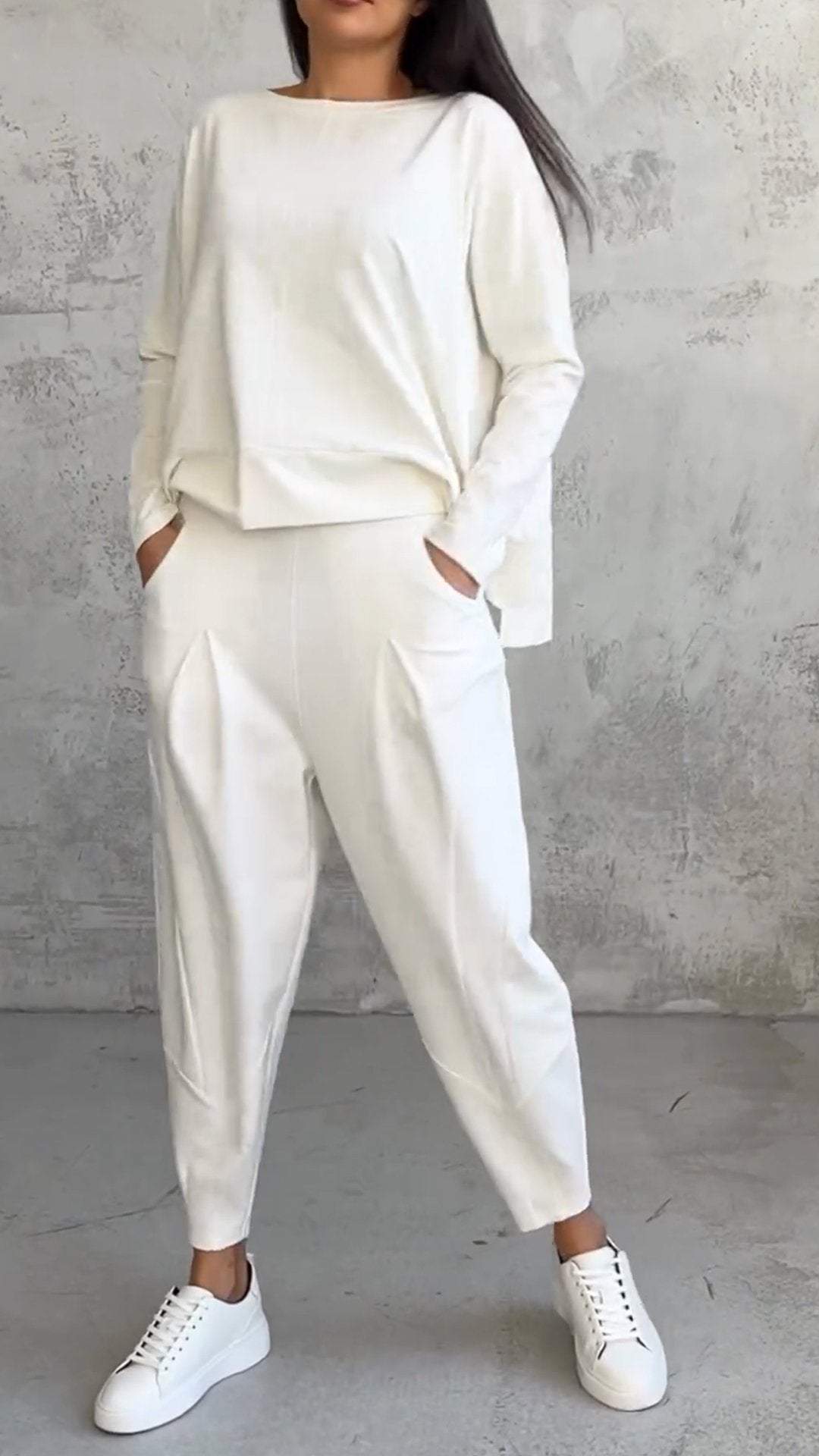 Nora | Women's Long Sleeve Top & Pants 2-Piece Lounge Set