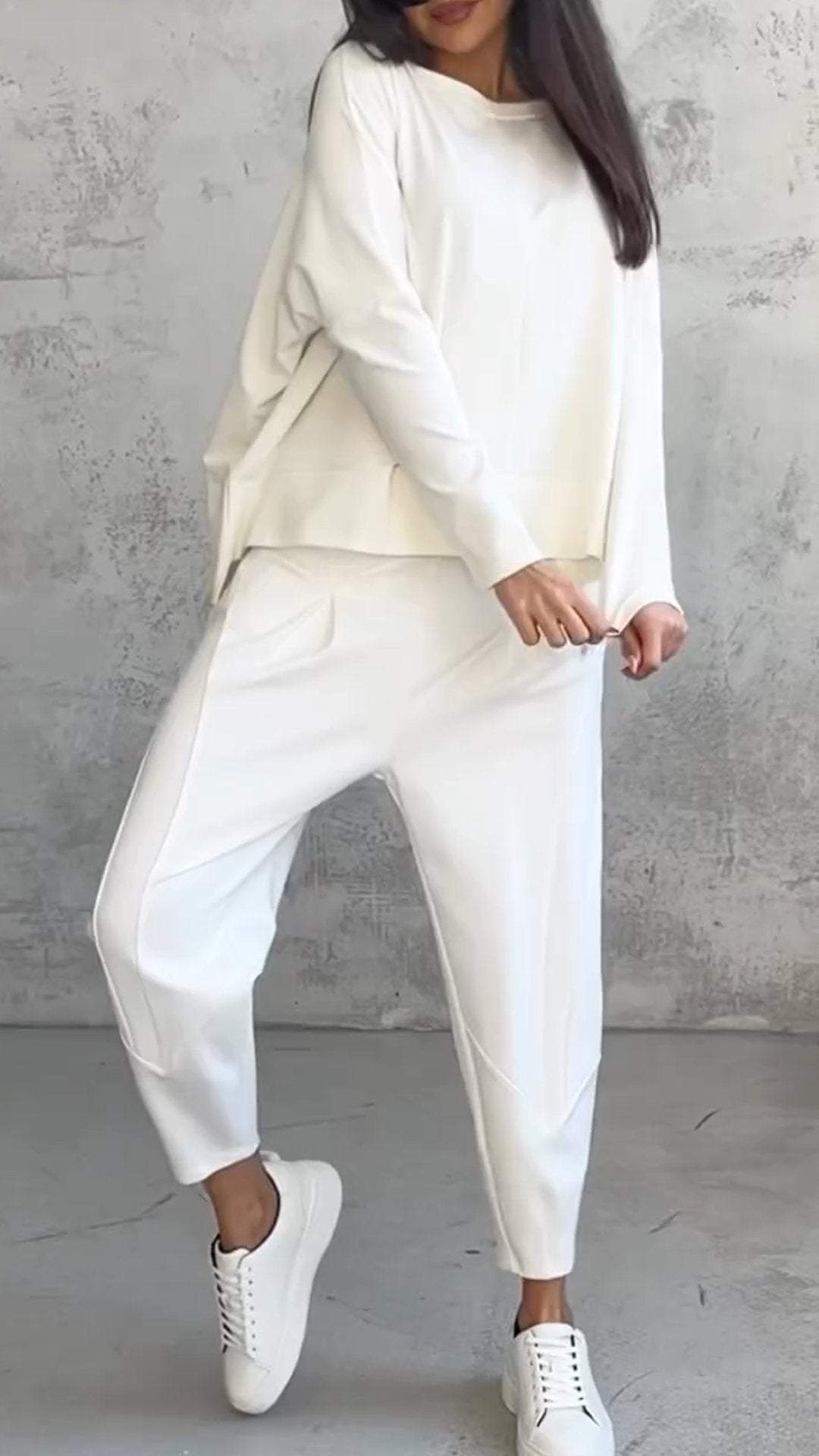Nora | Women's Long Sleeve Top & Pants 2-Piece Lounge Set