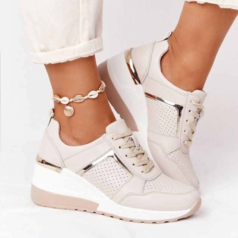 Juliana | Women's Lace-Up Orthopedic Sneakers