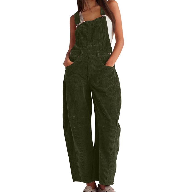 Juniper | Women's Sleeveless Wide-Leg Overalls