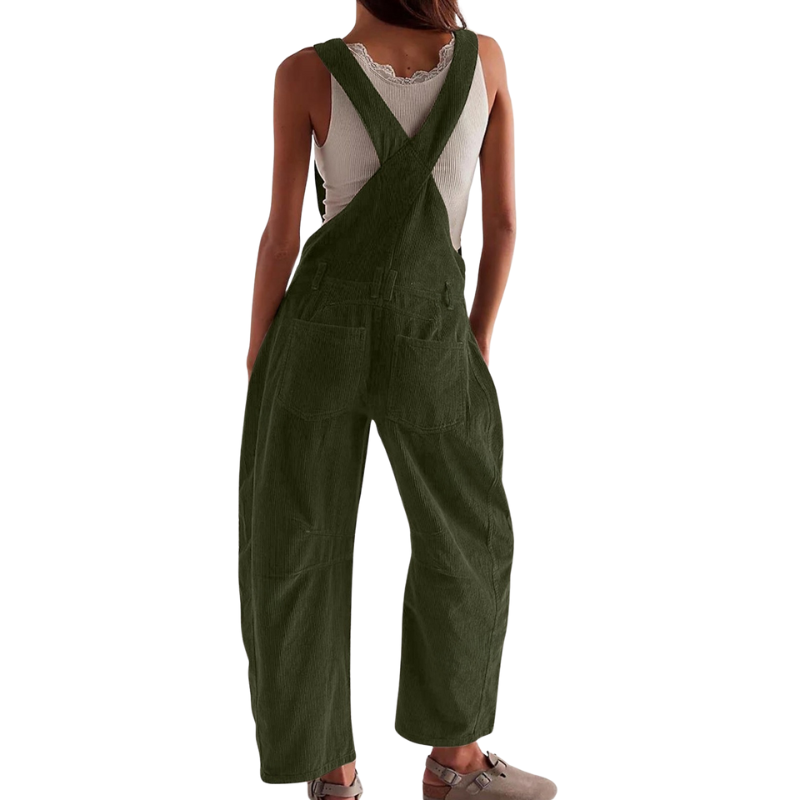 Juniper | Women's Sleeveless Wide-Leg Overalls