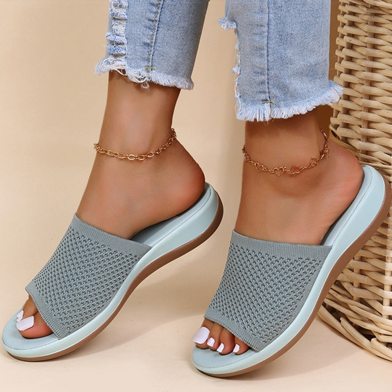 Kassidy | Women's Lightweight Open-Toe Summer Slides