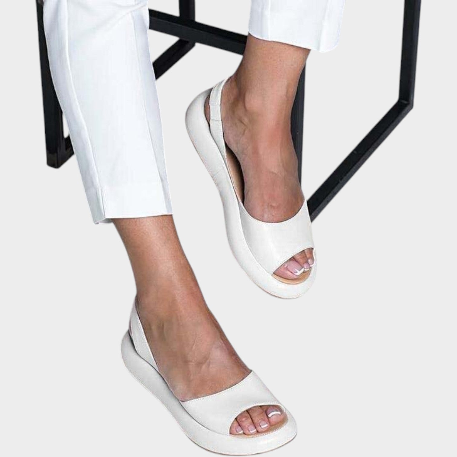 Orthopedic Peep Toe Comfort Sandals