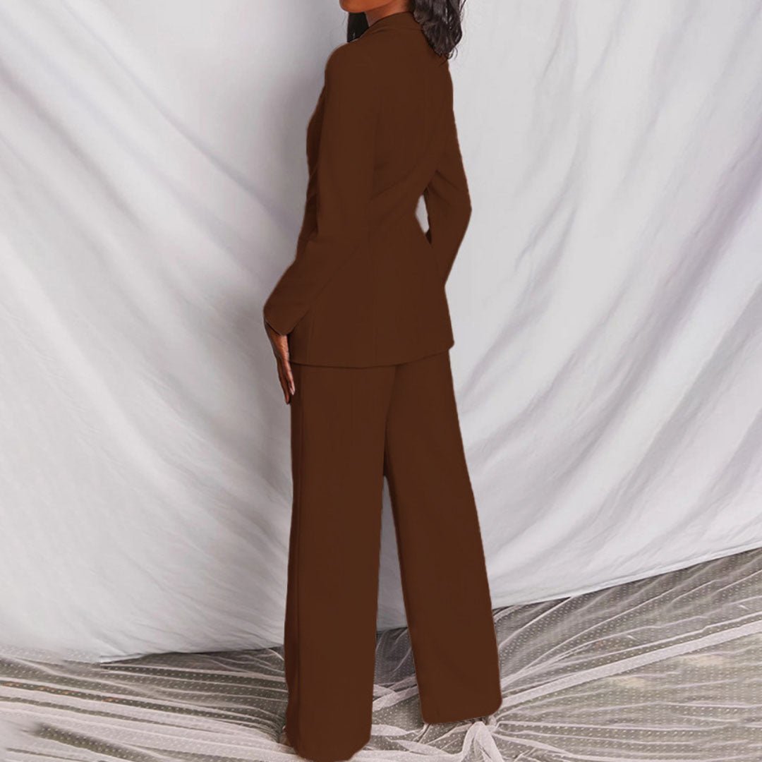 Leotine™ | Stylish Blazer and Trousers Ensemble