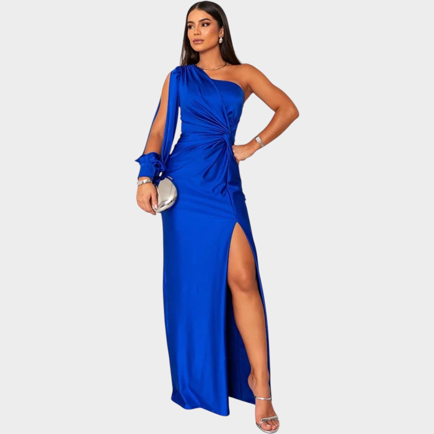 One Shoulder Formal Maxi Dress