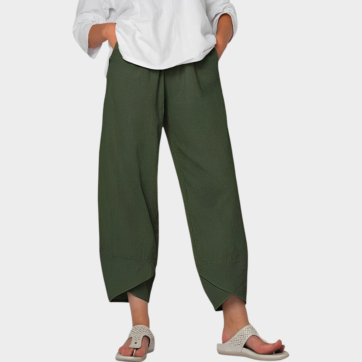 Linen Wide Leg Pants