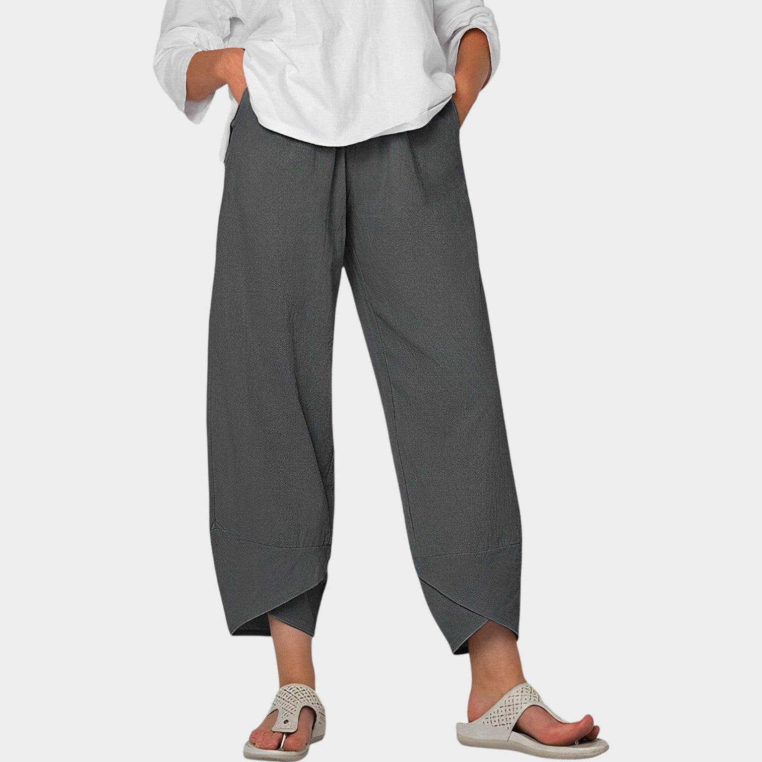 Linen Wide Leg Pants