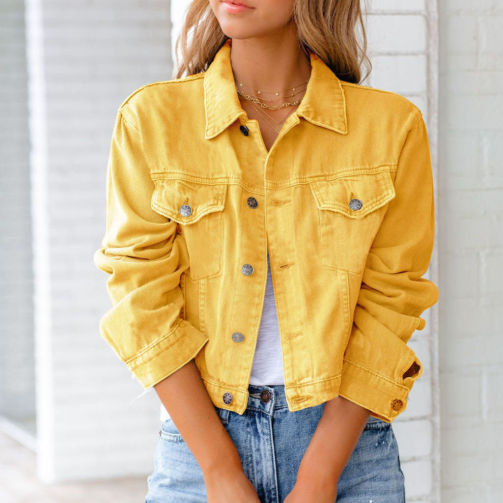 Lucinda | Women's Cropped Long Sleeve Outerwear