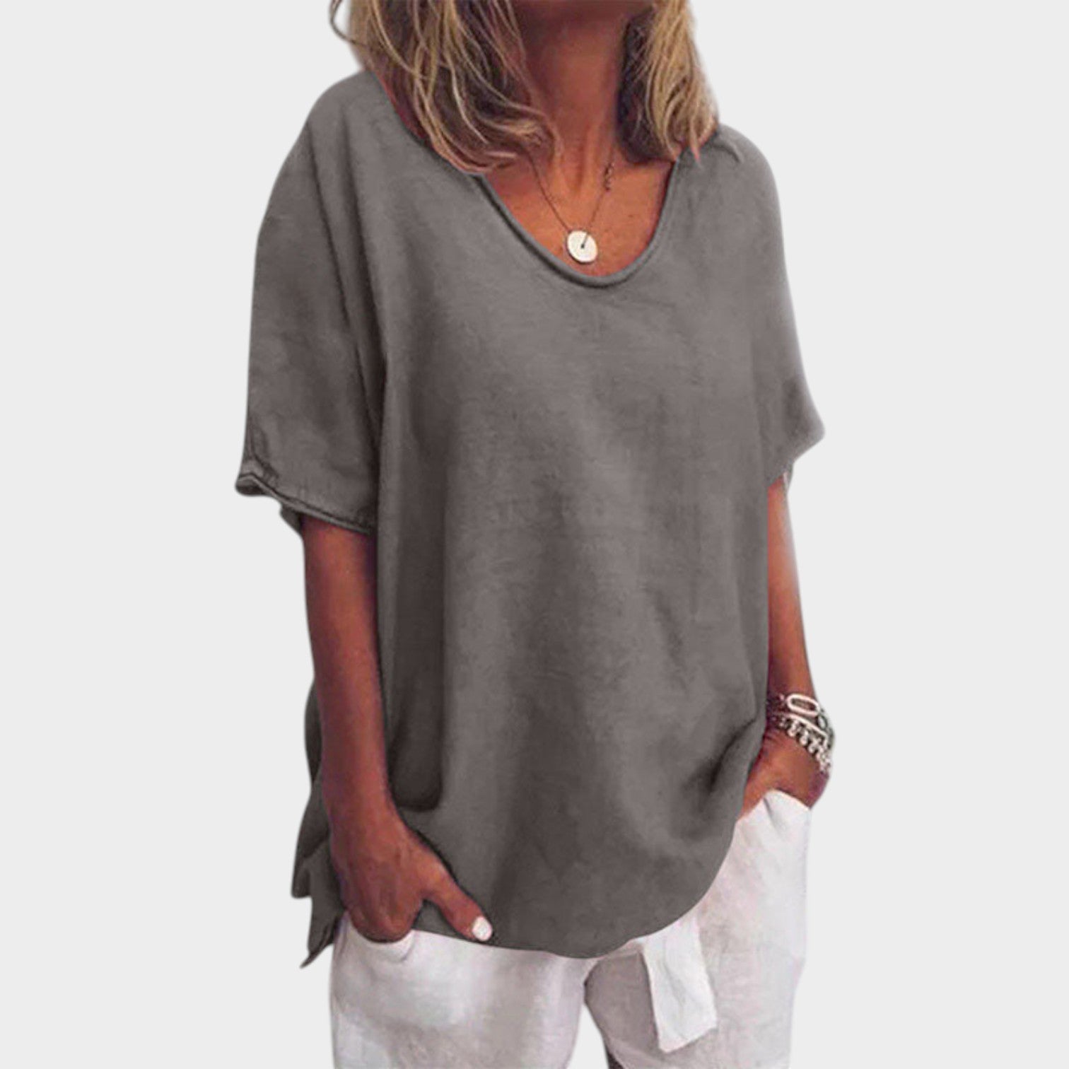 Relaxed Fit Cotton T-Shirt