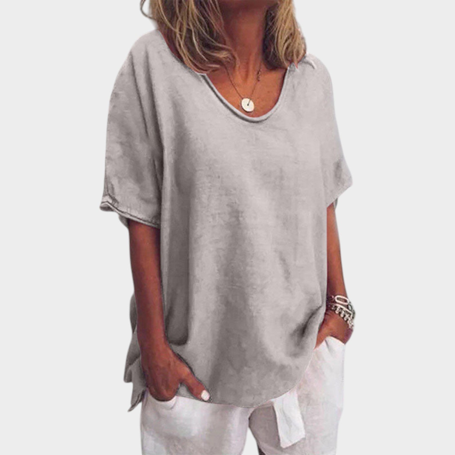Relaxed Fit Cotton T-Shirt