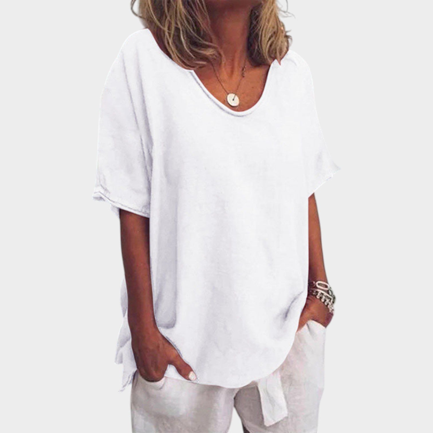 Relaxed Fit Cotton T-Shirt