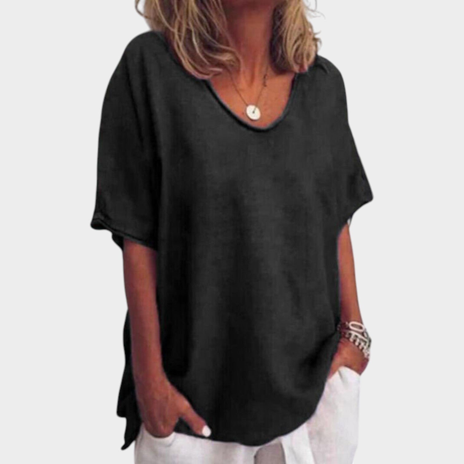 Relaxed Fit Cotton T-Shirt